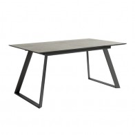 Mesa Comedor Extensible Timor Piedra 160 cm Mobelcenter