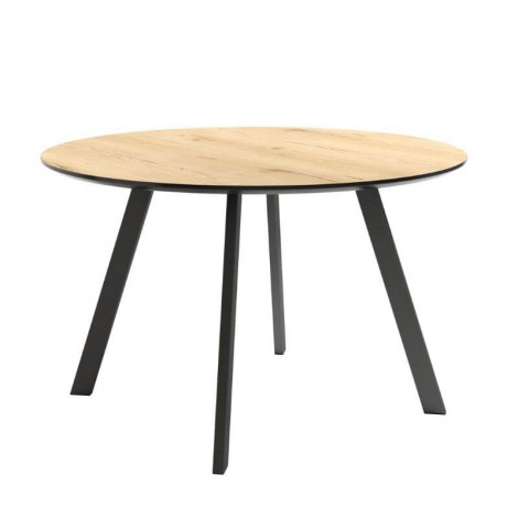 Mesa redonda Comedor Fija Bering Madera 120 Mobelcenter