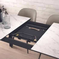 Mesa Comedor Extensible Adriático Piedra 160 cm Mobelcenter