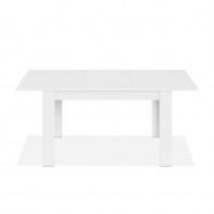 Mesa comedor extensible Kendra Blanca  Mobelcenter