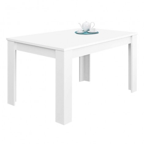 Mesa comedor extensible Kendra Blanca  Mobelcenter