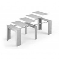 Mesa comedor extensible consola Cemento  Mobelcenter