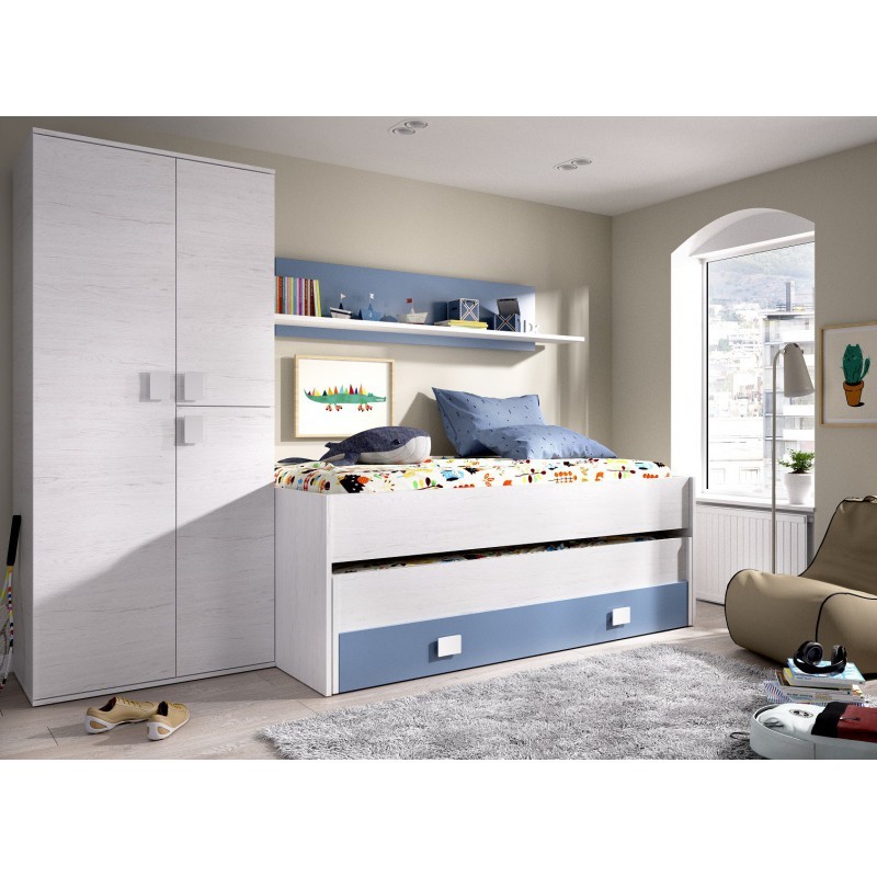 Mueble Dormitorio Juvenil Completo Ocean 