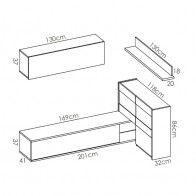 Mueble de Salón Uma Mobelcenter