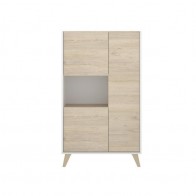 Mueble Aparador Blanco y Natural Ness Plus Mobelcenter