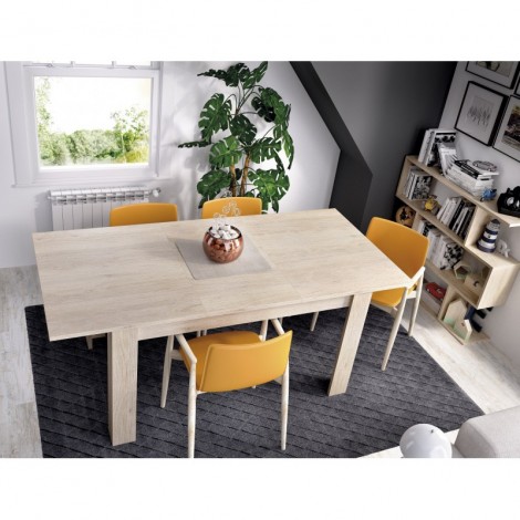 Mesa comedor extensible Natural Ness Mobelcenter