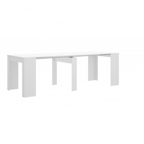 Mesa comedor consola extensible blanca  Mobelcenter