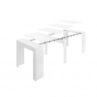 Mesa comedor consola extensible blanca  Mobelcenter