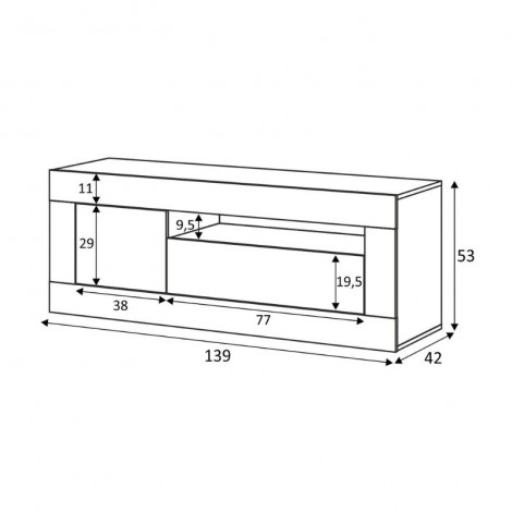 Mueble TV Baltik ¡Envío Gratis! Mobelcenter