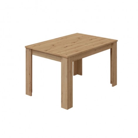 Mesa comedor extensible Kendra Roble Nodi de 140 cm extensible a 190