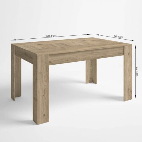 Mesa de Comedor Extensible Bass Mobelcenter